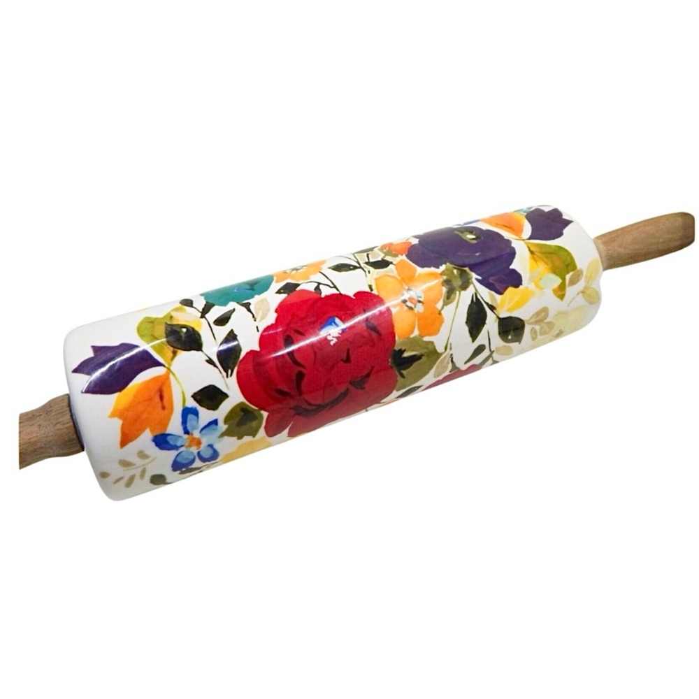 Pioneer Woman Timeless Floral Rolling Pin
